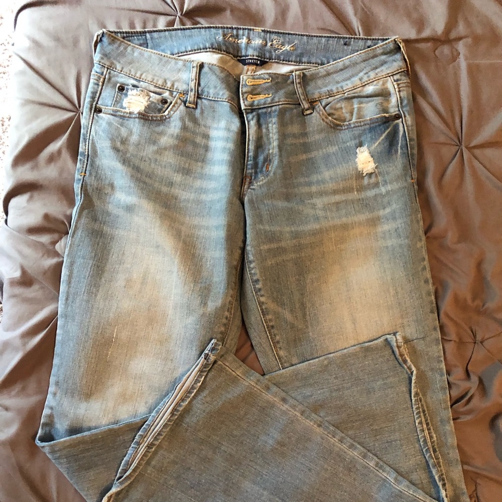American Eagle flare jeans